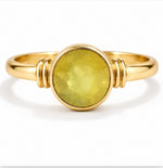 Yellow Sapphire (Pukhraj) Ring