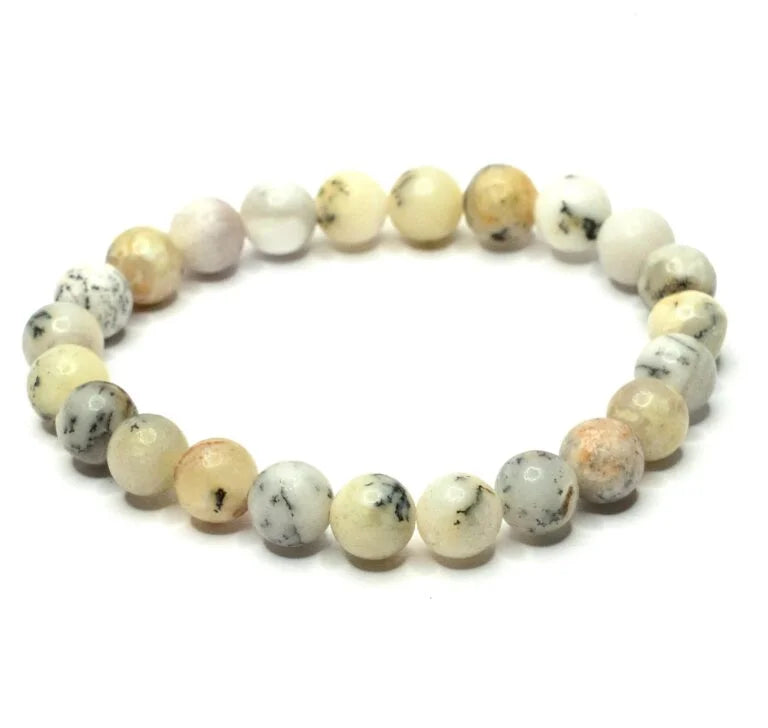 White Opal Bracelet