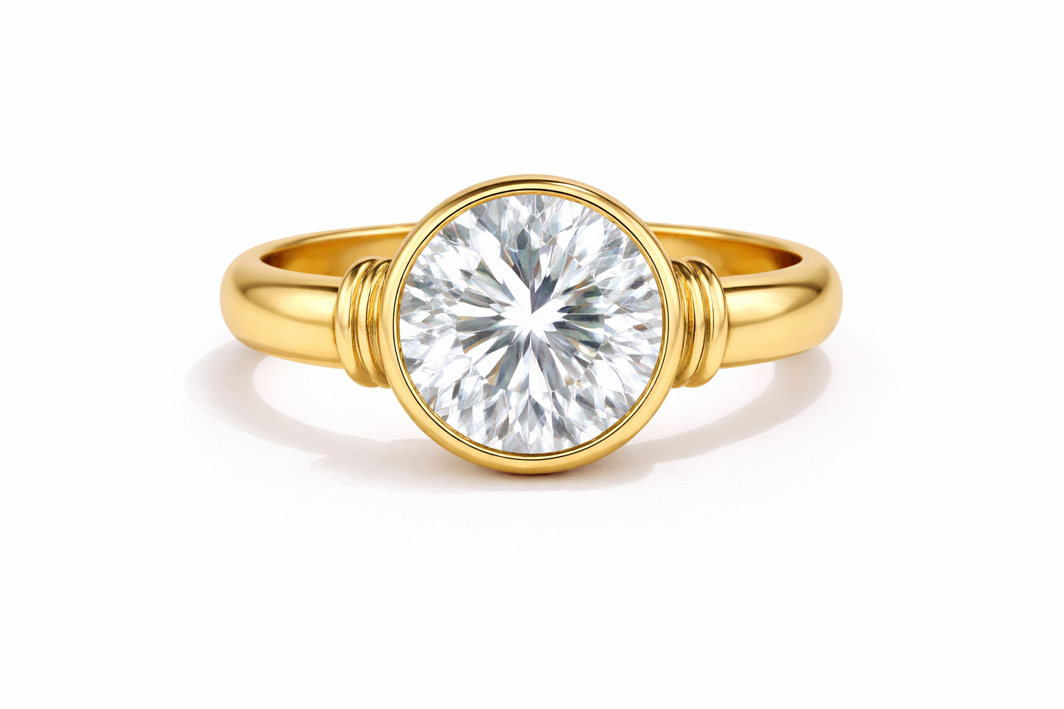 Natural Certified Zircon Ring