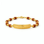 OM Rudraksha  Bracelet