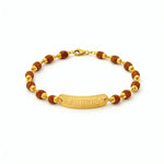Jai Mata Di Rudraksha Bracelet
