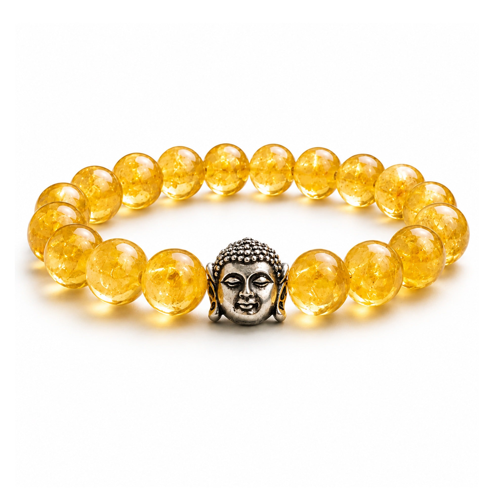 Citrine Buddha Bracelet
