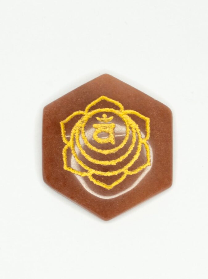 Red Aventurine Zibu Coin