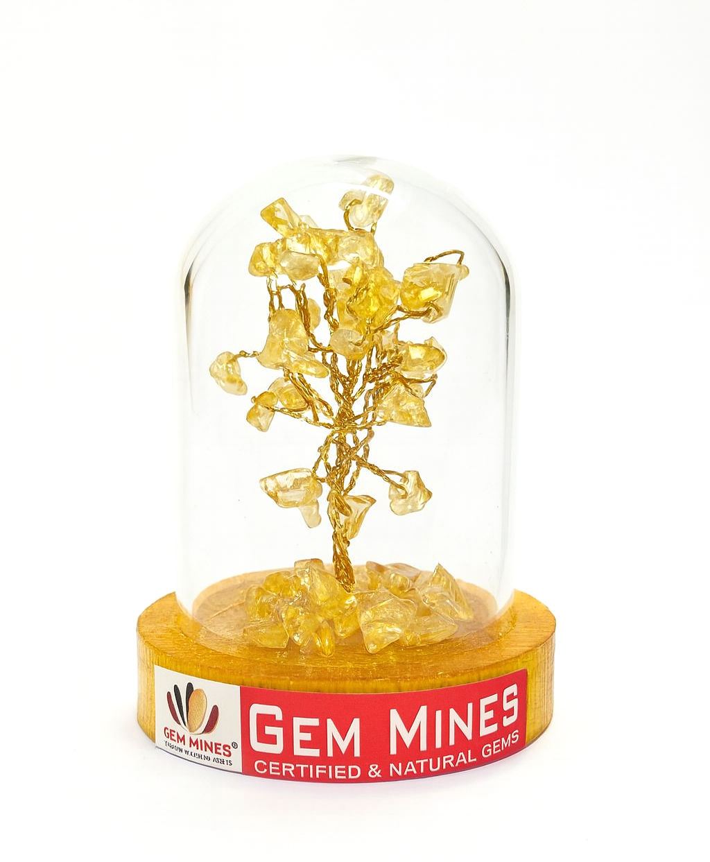 Citrine Tree Statue