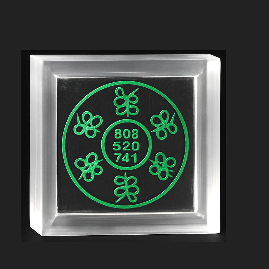 Selenite Money Manifestation Cube