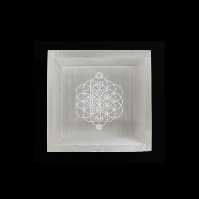 Selenite Energy Alignment Cube