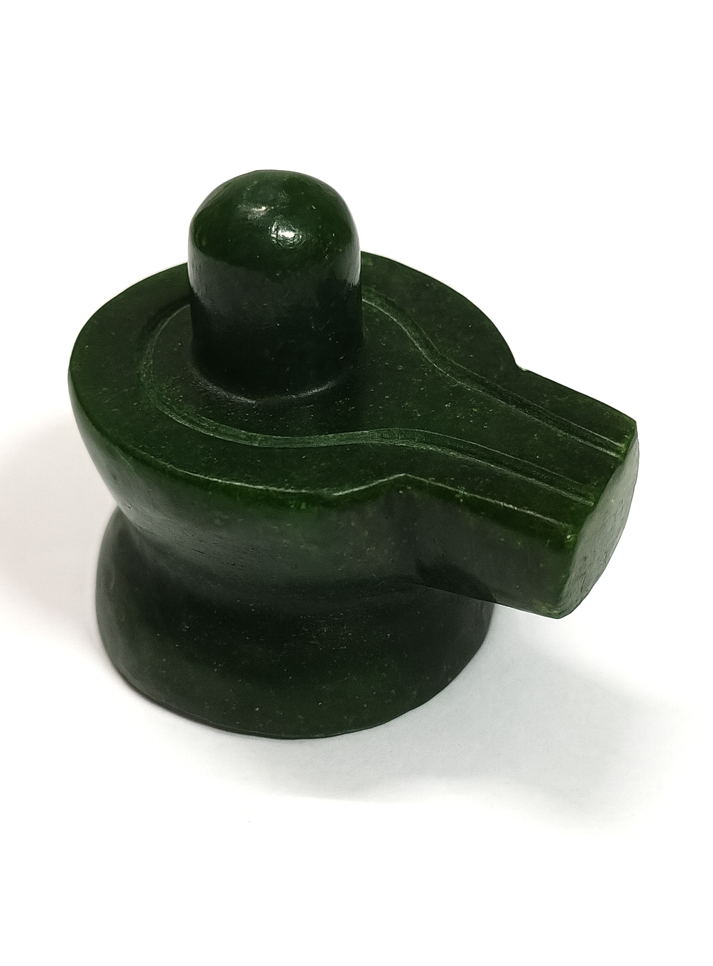 Green Jade Shivling