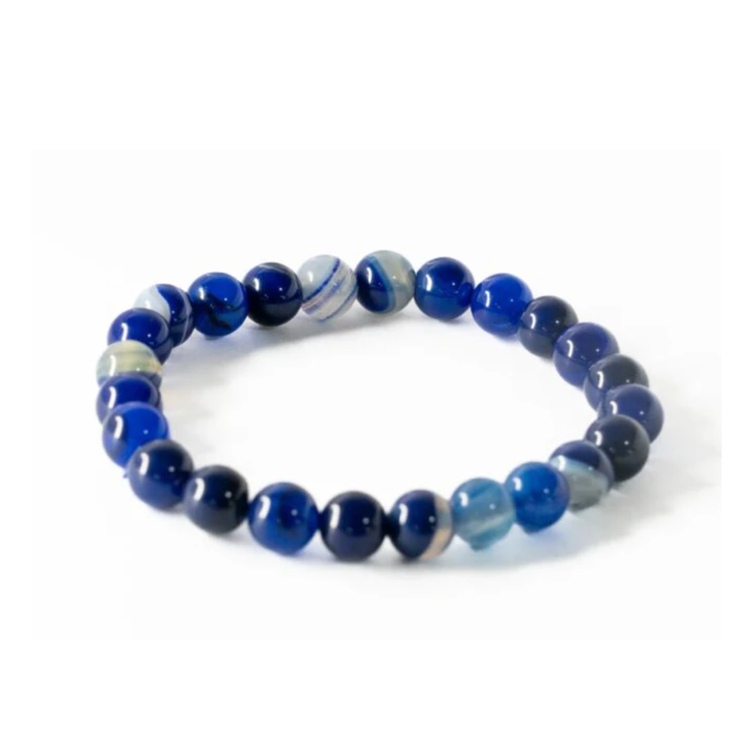 Blue Lace Agate Bracelet