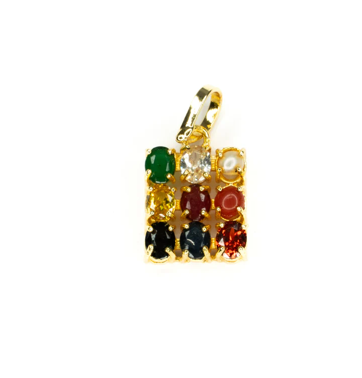 Navratan Pendant