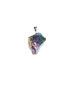 Natural Multi Aura Obsidian Pendant