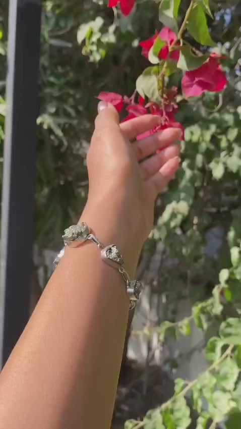 Pyrite String Bracelet