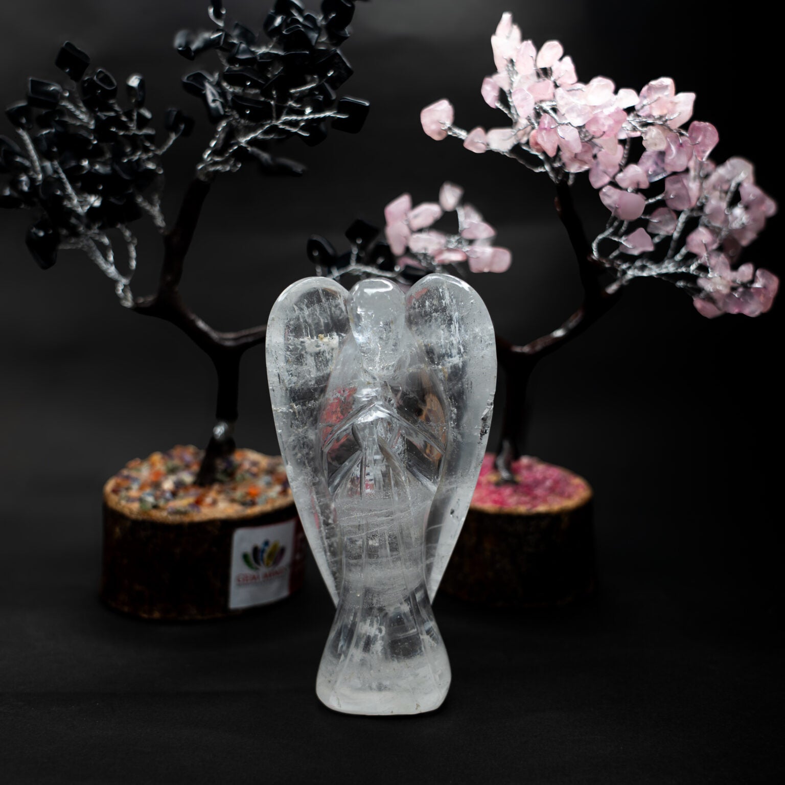 Sphatik Angel (4 Inch)
