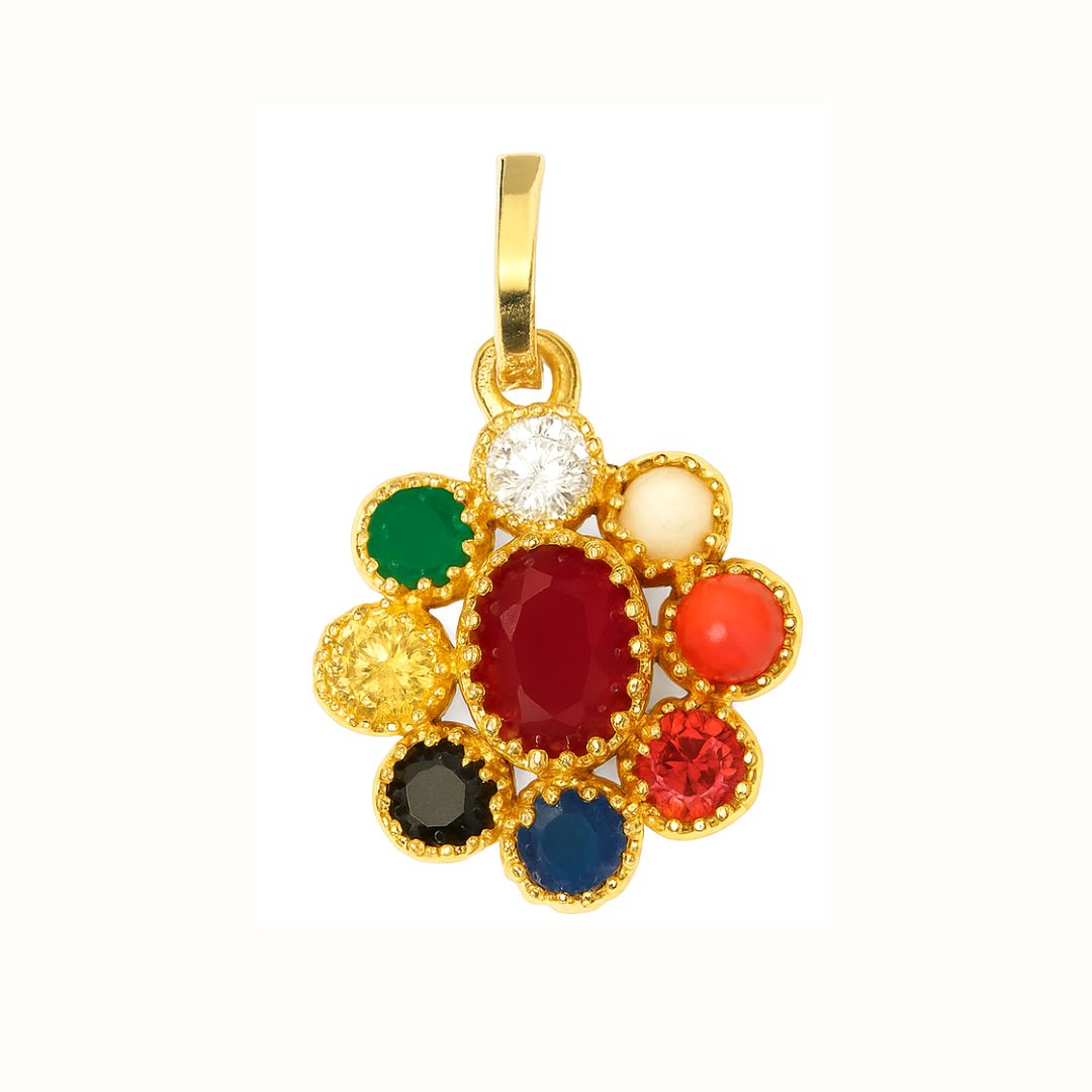 Navratan Pendant
