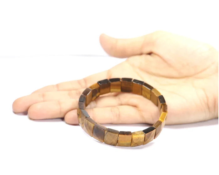 Tiger's Eye Square Bracelet