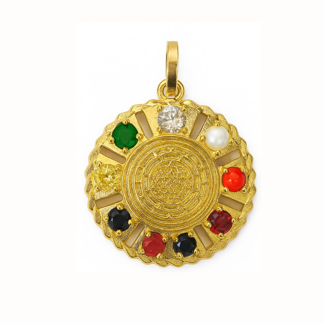 Navratan Pendant